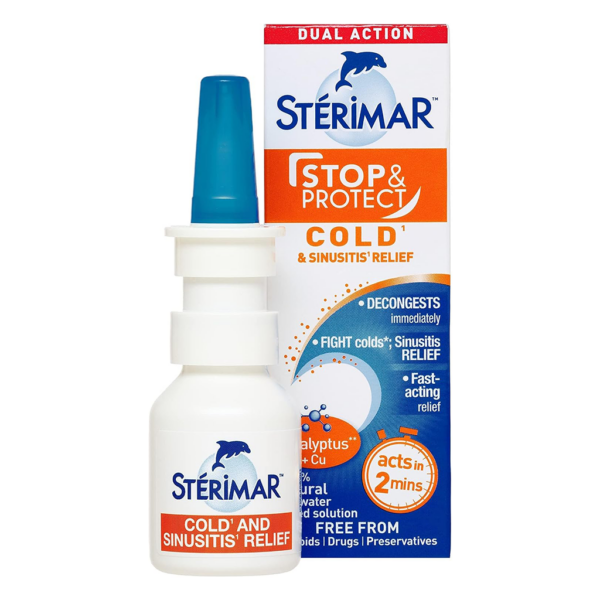 Sterimar Stop & Protect | Cold & Sinus Relief Spray