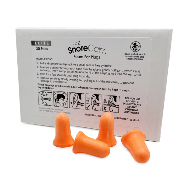 Snore Calm® Foam Ear Plugs (Elite) - Image 4