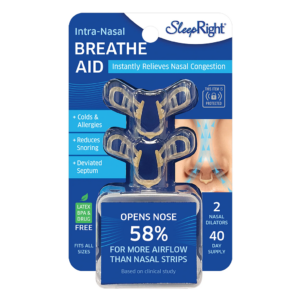 SleepRight Intra-Nasal Breathe Aid