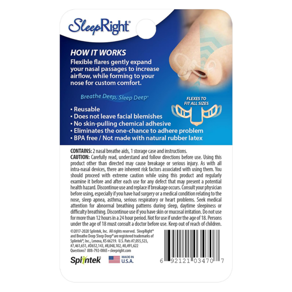 SleepRight Intra-Nasal Breathe Aid - Image 2