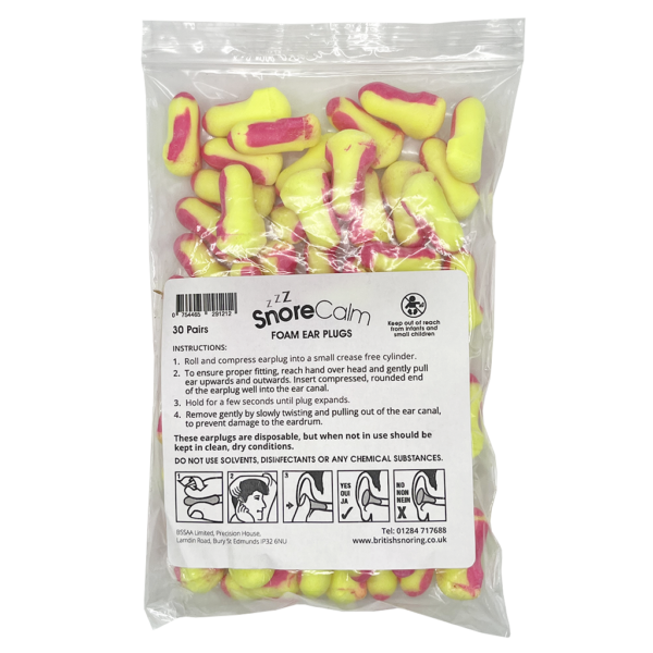 Snore Calm® Foam Ear Plugs - Image 4