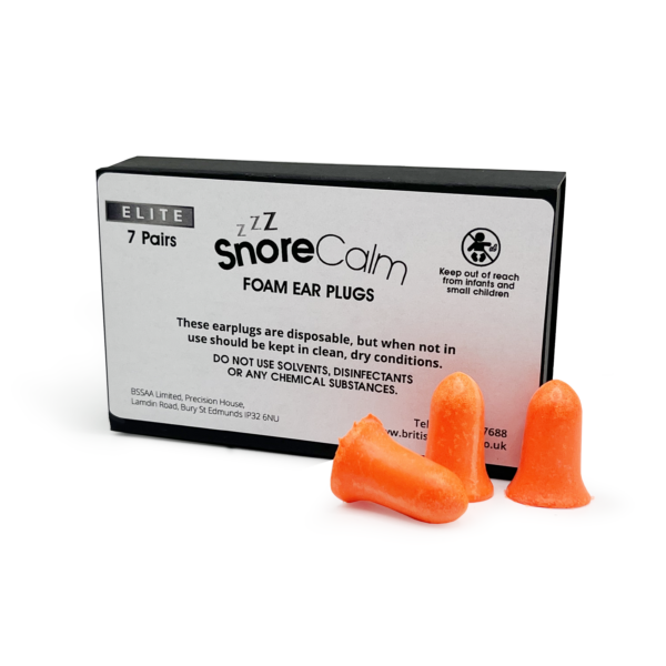 Snore Calm® Foam Ear Plugs (Elite)