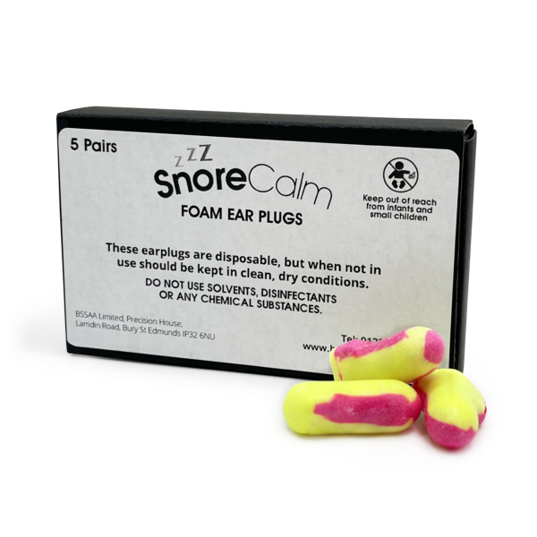 Snore Calm® Foam Ear Plugs