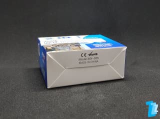 2 In 1 Anti Snoring & Air Purifier bottom of packaging