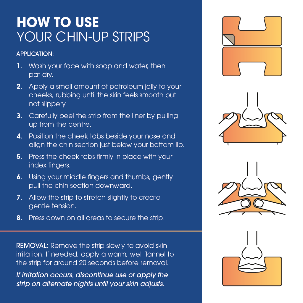 Snore Calm® Chin-Up Strips - Image 5
