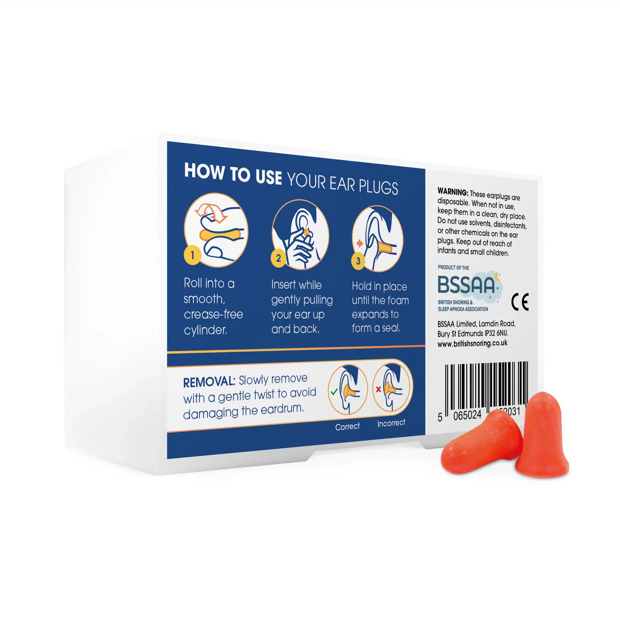 Snore Calm® Foam Ear Plugs (Elite) - Image 5