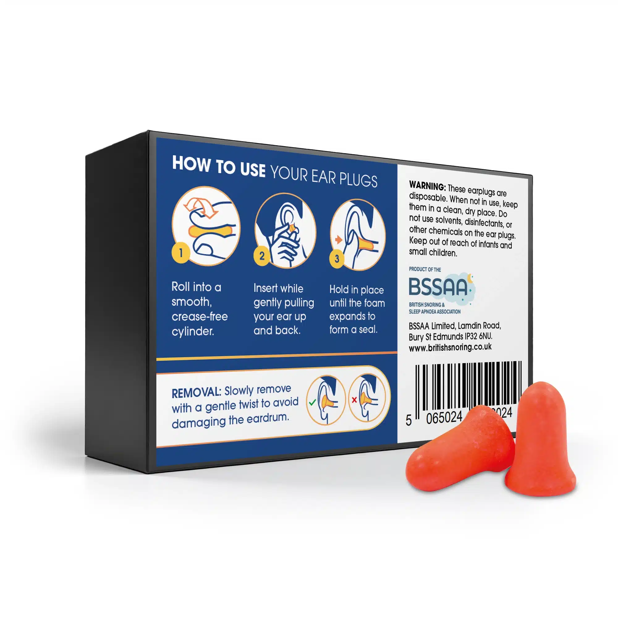 Snore Calm® Foam Ear Plugs (Elite) - Image 6